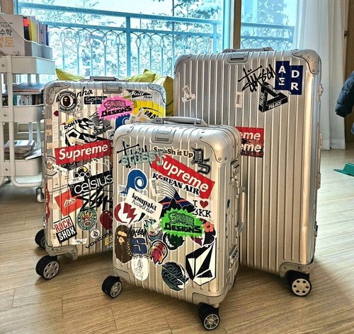 Metal aluminium suitcase carry - aluminium,