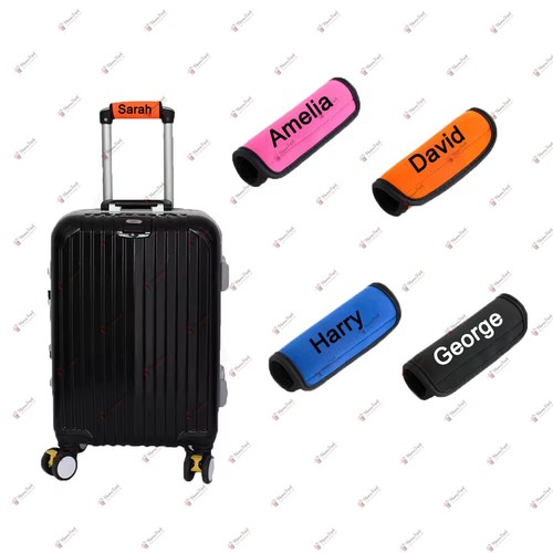 Personalised luggage handle - luggage,
