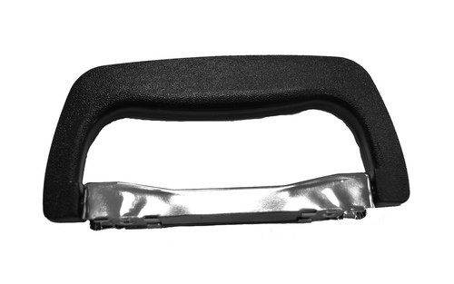 Black plastic case handle - black,