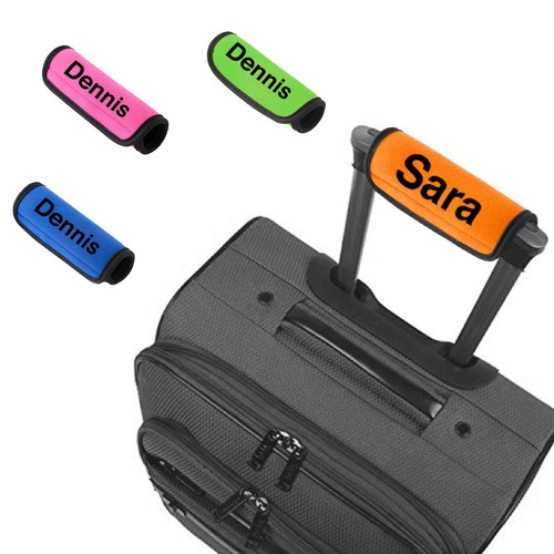 Personalised luggage handle - luggage,