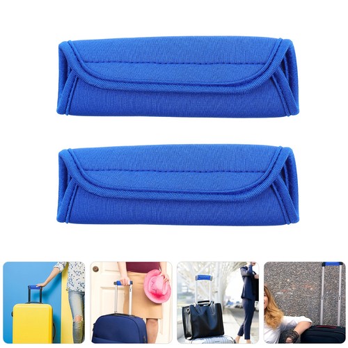 Reusable blue neoprene - neoprene, handle